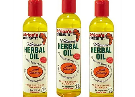 Africa’s Best Ultimate Herbal Oil with Ginseng 12 oz (Pack Of 1) - Health & Beauty > Personal Care Cosmetics hair care