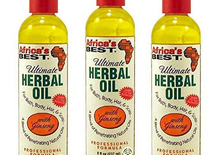 Africa’s Best Ultimate Herbal Oil with Ginseng 12 oz (Pack Of 2) - Health & Beauty > Personal Care Cosmetics hair care