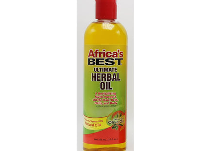 Africa’s Best Ultimate Herbal Oil with Ginseng 12 oz (Pack Of 2) - Health & Beauty > Personal Care Cosmetics hair care