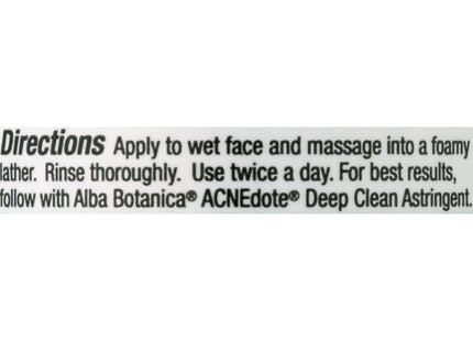 Alba Botanica Acnedote Deep Clean Astringent Maximum Strength 6oz - Personal Care > Skin Acne & Blemish Treatments