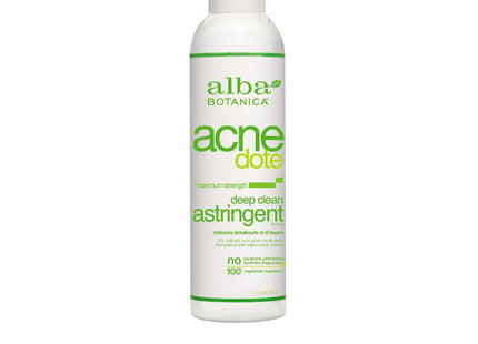 Alba Botanica Acnedote Deep Clean Astringent Maximum Strength 6oz (2 Pack) - Personal Care > Skin Acne & Blemish