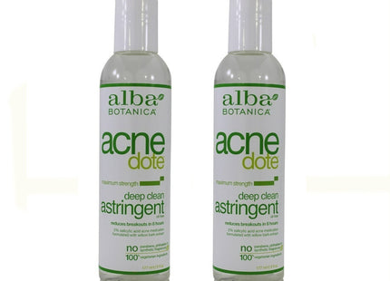 Alba Botanica Acnedote Deep Clean Astringent Maximum Strength 6oz (2 Pack) - Personal Care > Skin Acne & Blemish