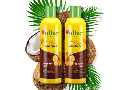 Alba Botanica Hawaiian Hair Moisture Conditioner Coconut Milk 12 Floz (2 Pack) - Personal Care > & Styling Shampoo