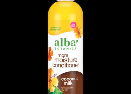 alba botanic moist conditioner coconut milk