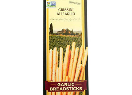 Alessi Autentico Garlic Breadsticks 4.4oz - Food & Beverages > Pantry Crackers Crispbread