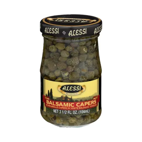 a jar of olives with a label on it