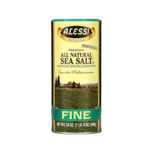 ALESSI Fine Mediterranean Sea Salt 24 OZ (Pack Of 12) - Food Beverages & Tobacco > Items Seasonings Spices