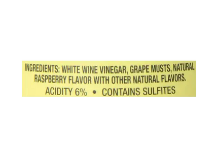 Alessi Foods White Balsamic Raspberry Blush Vinegar 8.5 oz Red (Pack Of 6) - Food Beverages & Tobacco > Items Cooking