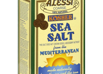 ALESSI Fine Mediterranean Sea Salt 24 OZ (PacK Of 24) - Food Beverages & Tobacco > Items Seasonings Spices