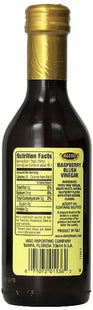 a bottle of ras berry syrup