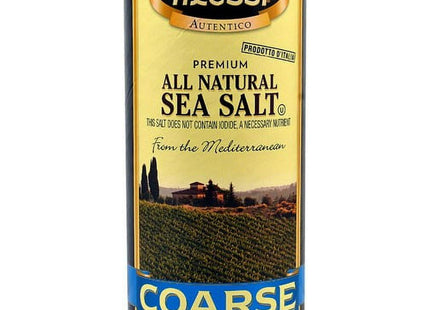 Alessi Premium All Natural Coarse Sea Salt Adds Taste & Texture 24oz (2 Pack) - Food Beverages > Herbs Spices Seasonings