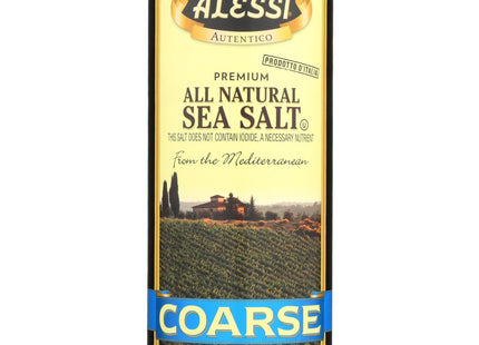 Alessi Premium All Natural Coarse Sea Salt Adds Taste & Texture 24oz (2 Pack) - Food Beverages > Herbs Spices Seasonings