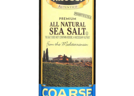 Alessi Natural Mediterranean Coarse Sea Salt 24 Ounces (PacK Of 24) - Food Beverages & Tobacco > Items Seasonings Spices