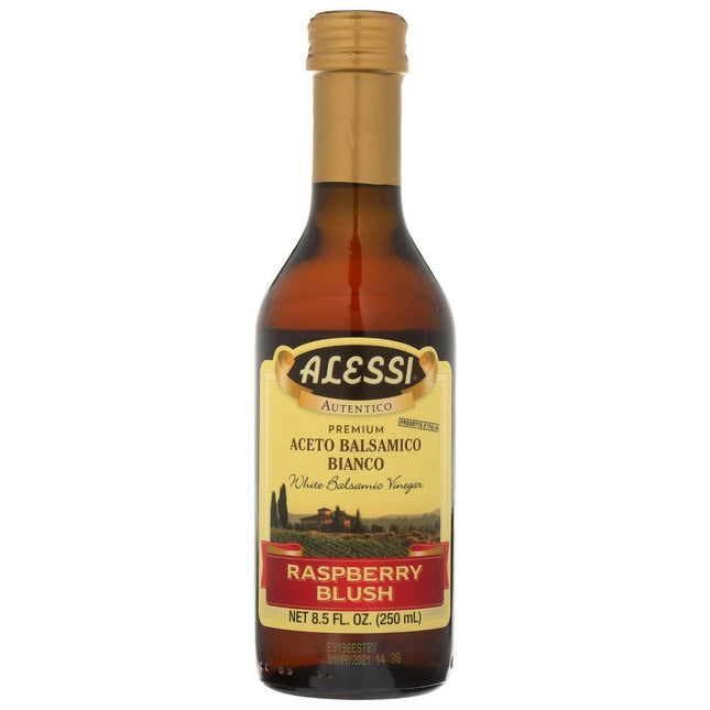 Alessi Vinegar White Balsamic VinegarRaspberry Blush 8.5oz (2 Pack) - Food & Beverages > Condiments Sauces