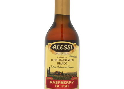 Alessi Vinegar White Balsamic VinegarRaspberry Blush 8.5oz - Food & Beverages > Condiments Sauces