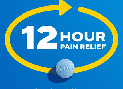 Aleve Naproxen Pain Reliever & Fever Reducer Tablets 10ct (12 Pack) - Health Care > Over-the-Counter Medication Relief