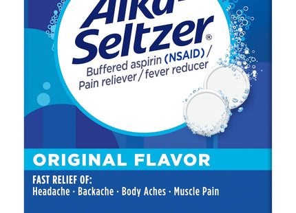 Alka Seltzer Original Effervescent Tablets 24 Count (PacK Of 24) - Health & Beauty > Personal Care Hair Styling Products