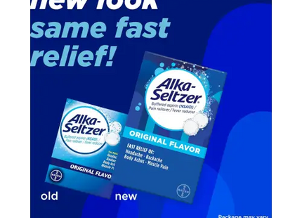 Alka Seltzer Original Effervescent Tablets 24 Count (Pack Of 12) - Health & Beauty > Care Medicine Drugs