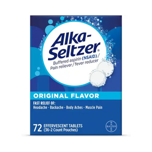 Alka Seltzer Original Effervescent Tablets 24 Count (PacK Of 24) - Health & Beauty > Personal Care Hair Styling Products