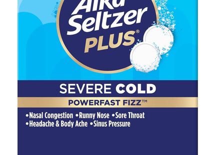 Alka-Seltzer Plus Powerfast Fizz Severe Cold Medicine Original 36ct - Health Care > Over-the-Counter Medication Pain &