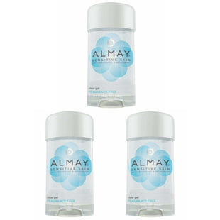 Almay Hypoallergenic Clear Gel AntiPerspirant Deodorant unscented 2.25oz (3 Pack) - Personal Care > Bath & Body