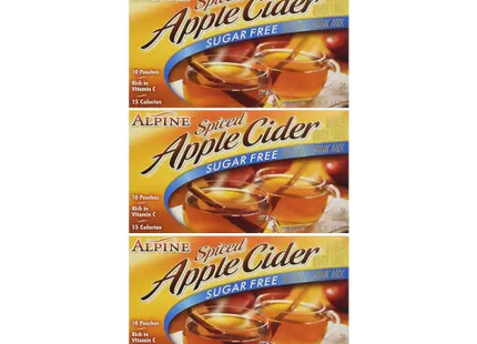 Alpine Spiced Apple Cider Sugar Free Instant Drink Mix 1.4 Ounce (Pack Of 1) - Food Beverages & Tobacco > Alcoholic