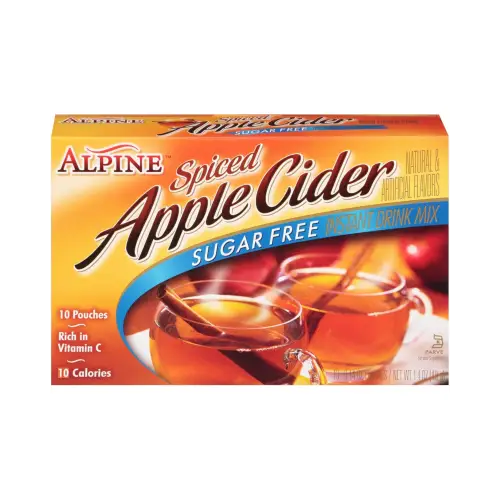 Alpine Spiced Apple Cider Sugar Free Instant Drink Mix 1.4 Ounce (Pack Of 1) - Food Beverages & Tobacco > Alcoholic