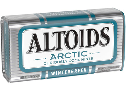 Altoids Arctic Curiously Cool Mints Wintergreen Tin 1.2Oz (12 Pack) - Food & Beverages > Sweets Chocolate Gums Breath