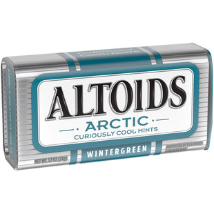 Altoids Arctic Curiously Cool Mints Wintergreen Tin 1.2Oz (2 Pack) - Food & Beverages > Sweets Chocolate Gums Breath