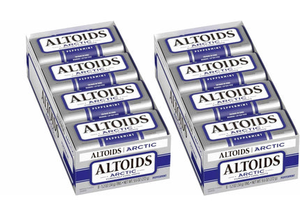 Altoids Arctic Peppermint Sugar Free Breath Mints Tin 1.2oz (16 Pack) - Food & Beverages > Sweets Chocolate Gums