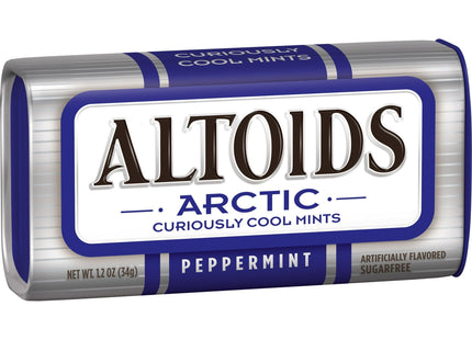 Altoids Arctic Peppermint Sugar Free Breath Mints Tin 1.2oz (16 Pack) - Food & Beverages > Sweets Chocolate Gums