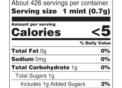 a close up of a nutrition label for a food item