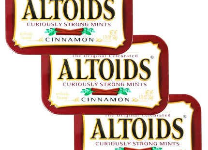 Altoids Cinnamon Breath Mints Strong 1.76 ounce (Pack Of 3) - Food Beverages & Tobacco > Items Candy Chocolate