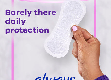 Always Incredibly Thin Daily Panty Liners Regular Unscented 20ct (20 Pack) - Personal Care > Feminine Pantiliners