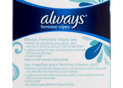 Always Feminine Wipes Fresh and Clean Scent Soft Pack 32 Count (Pack Of 2) - Health & Beauty > Personal Care Cosmetics