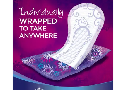 Always Radiant Pantyliners Regular Wrapped Unscented 48 Count (Pack Of 6) - Health & Beauty > Personal Care Feminine