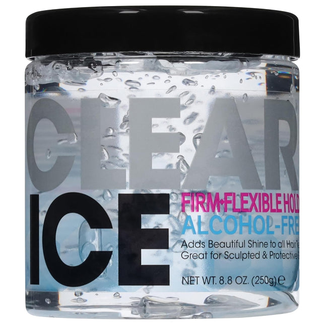 Ampro Clear Ice Ultra Hold Styling Gel Resistant Hair Textures 8.8oz - Personal Care > & Products