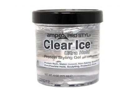 AmPro Pro Styl Clear Ice Protein Hair Styling Gel 6 Oz (Pack Of 12) - Health & Beauty > Personal Care Products