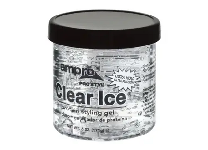 AmPro Pro Styl Clear Ice Protein Hair Styling Gel 6 Oz (Pack Of 12) - Health & Beauty > Personal Care Products