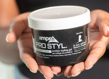 Ampro Pro Styl Regular Hold Protein Styling Gel Moisturizing 10oz - Personal Care > Hair & Products