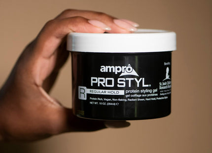 Ampro Pro Styl Regular Hold Protein Styling Gel Moisturizing 10oz (12 Pack) - Personal Care > Hair & Products