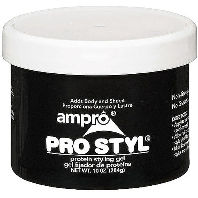 Ampro Pro Styl Regular Hold Protein Styling Gel Moisturizing 10oz (24 Pack) - Personal Care > Hair & Products