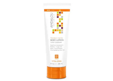 Andalou Naturals Mandarin Vanilla Vitalizing Body Lotion 8 Ounce (PacK Of 24) - Health & Beauty > Personal Care