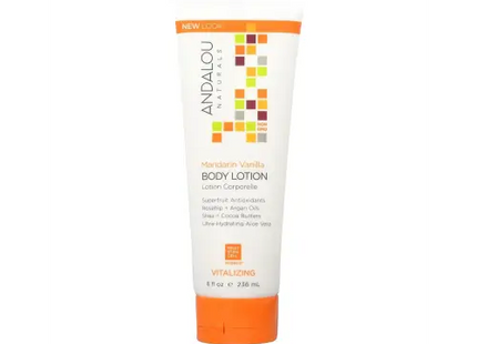 Andalou Naturals Mandarin Vanilla Vitalizing Body Lotion 8 Ounce (PacK Of 24) - Health & Beauty > Personal Care