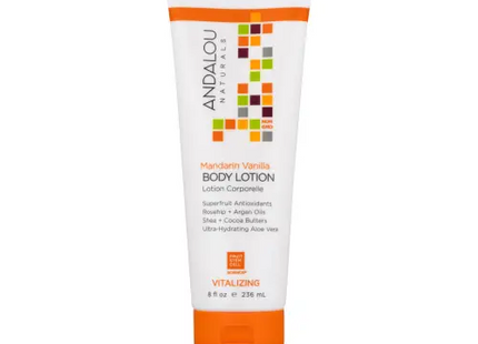 andalou mandarin vanilla body lotion