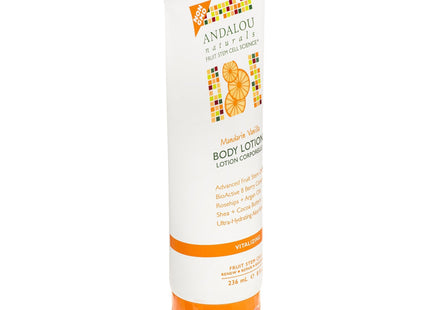 Andalou Naturals Mandarin Vanilla Vitalizing Body Lotion 8oz (12 Pack) - Personal Care > Skin & Moisturizer