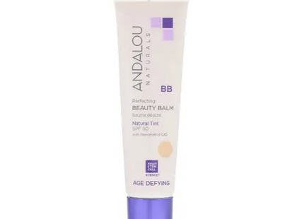 Andalou Naturals Perfecting BB Beauty Balm Natural Tinted Moisturizer with SPF 3 2 Fl Oz (Pack Of 2) - Health & >