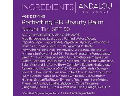 ingredients for the perfect beauty