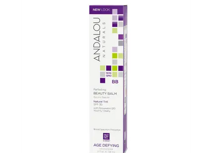 Andalou Naturals Perfecting BB Beauty Balm Natural Tinted Moisturizer with SPF 3 2 Fl Oz (Pack Of 2) - Health & >