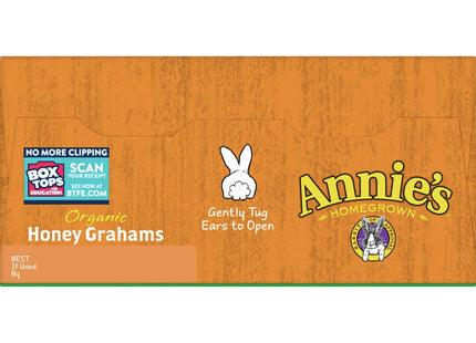 Annie’s Homegrown Organic Honey Graham Crackers 14.4 Oz (PacK Of 24) - Food Beverages & Tobacco > Items Snack Foods